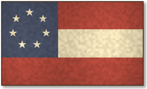 Confederate First National flag