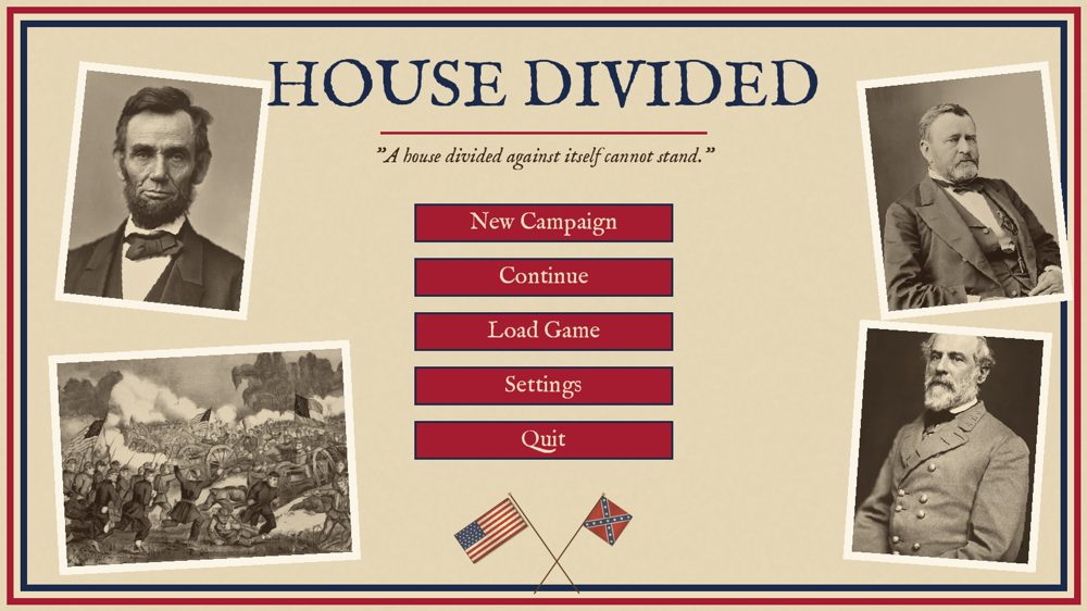 Main menu